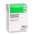Гемаксам р-р д/ин. 5% амп. 5 мл №10: цены и характеристики