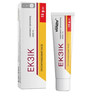 Екзік 1% крем, 15 г