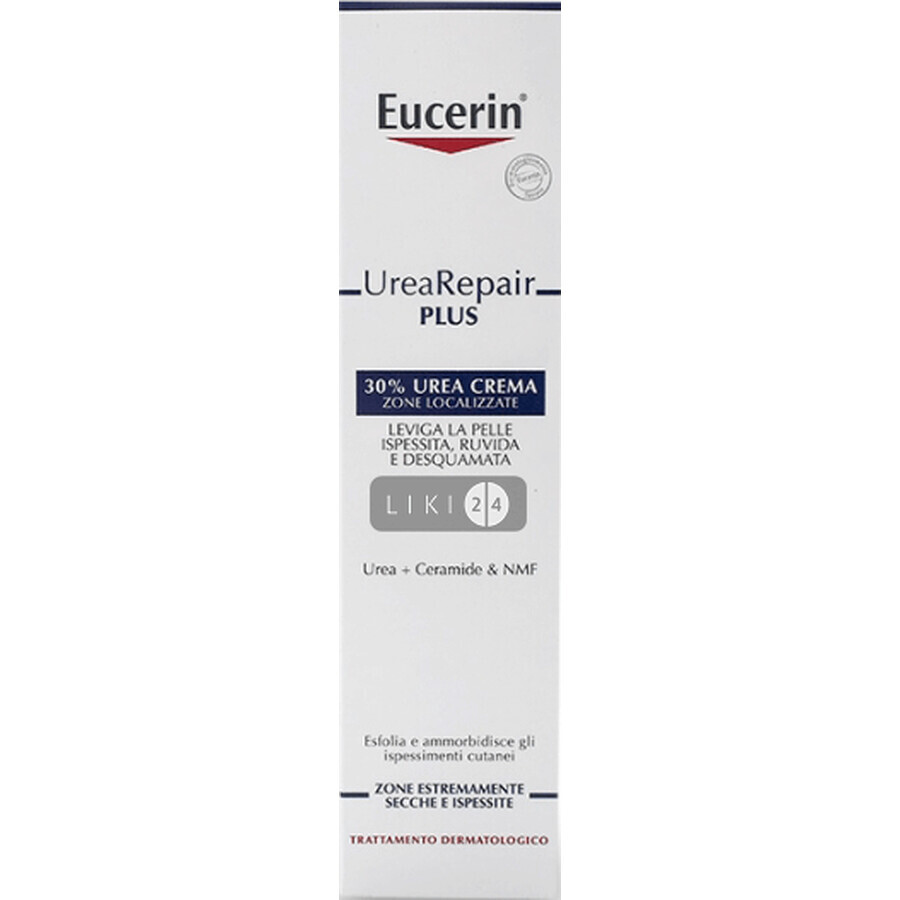 Крем для обличчя Eucerin 30% Урея для дуже сухої шкіри інтенсивне зволоження, 75 мл: ціни та характеристики