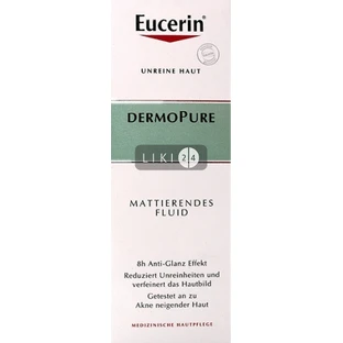 Крем-флюїд для обличчя Eucerin DermoPurifyer для проблемної шкіри матуючий 50 мл
