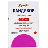 Кандивор лиофилизат для раствора для инфузий, 200 мг, флакон