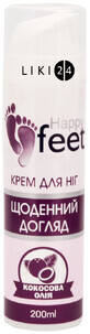 Крем для ног Happy Feet для ежедневного ухода с кокосовым маслом 200 мл