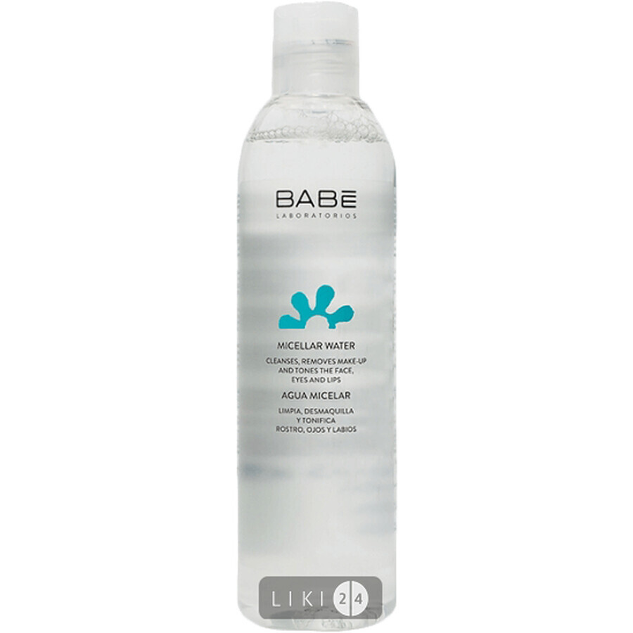Мицеллярная вода BABE Laboratorios для всех типов кожи 250 мл: цены и характеристики