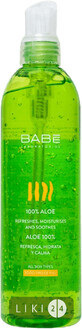 Гель для тела BABE Laboratorios Алоэ вера 100% для всех типов кожи 300 мл
