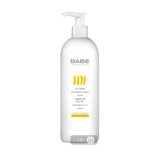 Жидкое мыло Babe Laboratorios на масляной основе для сухой и атопичной кожи, 500 мл
