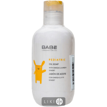 Детское смягчающее мыло для душа BABE Laboratorios 200 мл