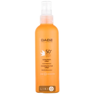 Солнцезащитный спрей BABE Laboratorios Защита и смягчения SPF 50+ для тела 200 мл