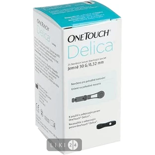 Ланцеты one touch delica стерильные №25