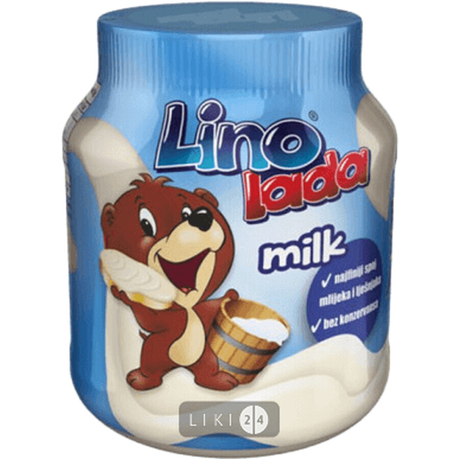Ліно лада паста молочна 350 г, лісові горіхи: ціни та характеристики
