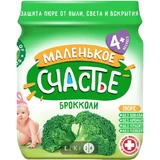 Маленькое счастье консервы 90 г, пюре брокколи