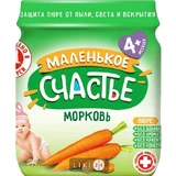 Маленькое счастье консервы 90 г, пюре морковь