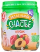 Маленьке щастя консерви 90 г, пюре персик