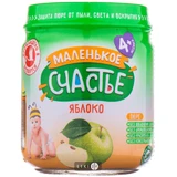 Пюре Маленькое счастье Яблоко, 90 г