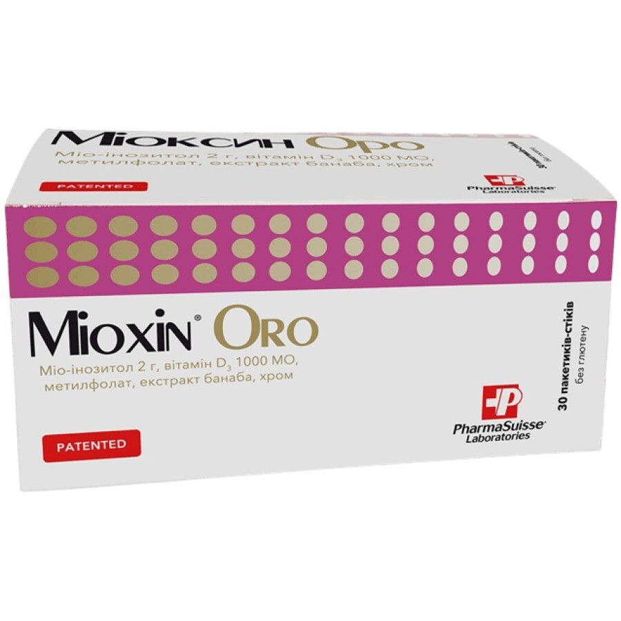 Міоксин Оро стік-пакет, №30: ціни та характеристики