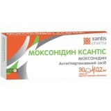 Моксонидин табл. п/о 0,2 мг блистер №30