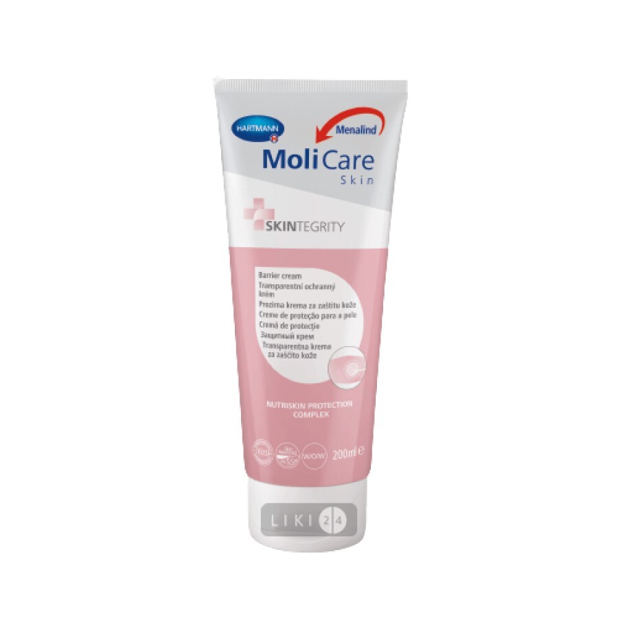 Защитный крем MoliCare Skin 200 мл: цены и характеристики