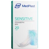 Набір пластирів MedPlast Sensitive 19 х 72 мм, №20, білий