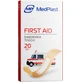 Набор пластырей MedPlast First Aids 1,9 см х 7,2 см, №20