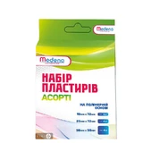Набор пластырей Medena Ассорти на полимерной основе 12 шт