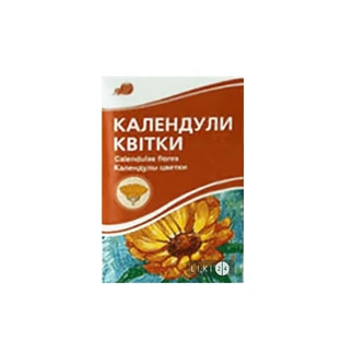 Календулы цветки цветки измельч. 25 г пачка, с внутр. пакетом