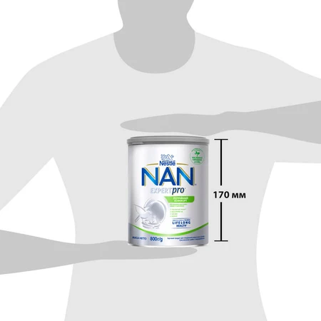 Смесь Nestle NAN Тройной комфорт с рождения 800 г: цены и характеристики