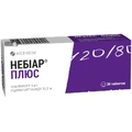 Небіар плюс табл. в/о 17,5 мг блістер №30
