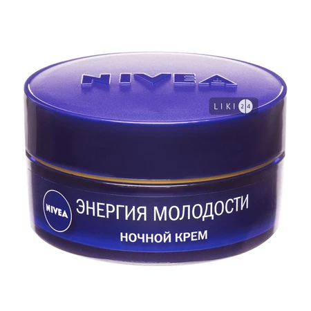 Крем для обличчя Nivea Енергія Молодості 55+ нічний антивіковий проти зморшок 50 мл: ціни та характеристики