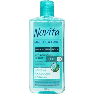 Міцелярна вода Novita Make up & Care 200 мл