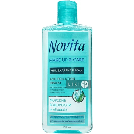 Міцелярна вода Novita Make up & Care 200 мл: ціни та характеристики