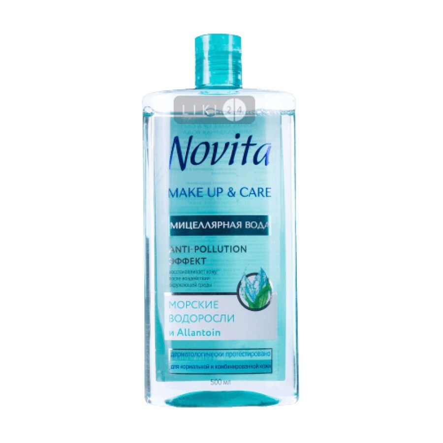 Міцелярна вода Novita Make up & Care 500 мл: ціни та характеристики