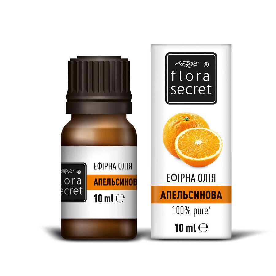 Ефірна олія Flora Secret Апельсинова 10 мл: ціни та характеристики