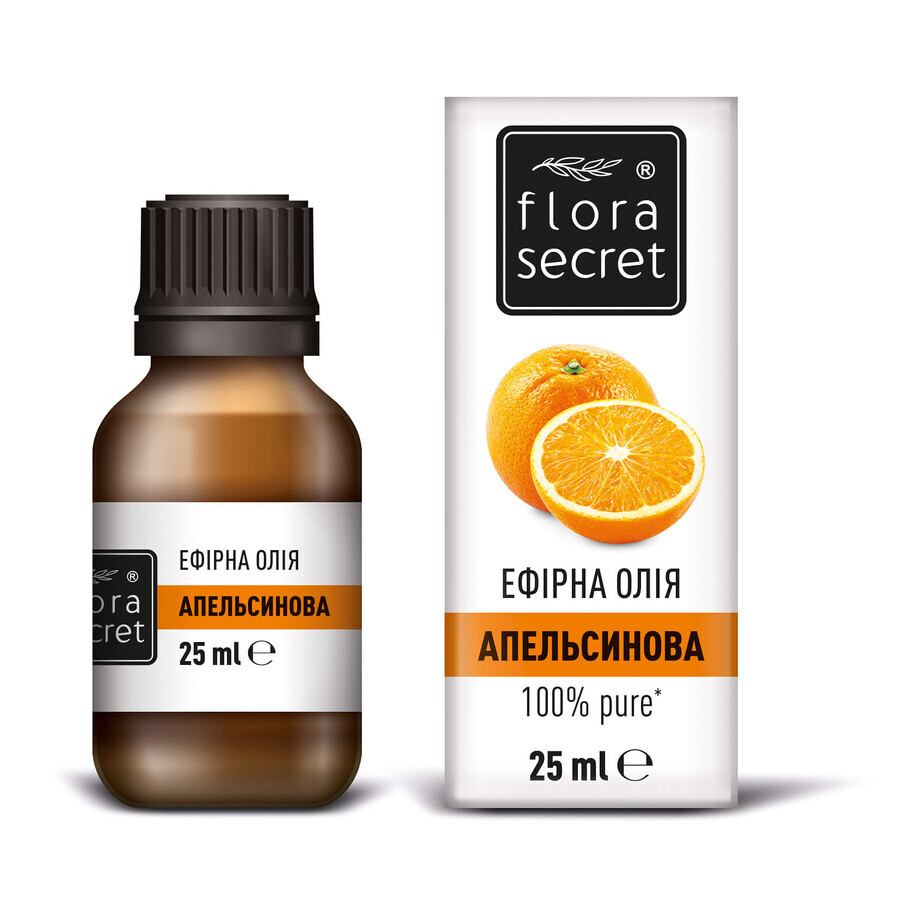 Ефірна олія Flora Secret Апельсинова 25 мл: ціни та характеристики