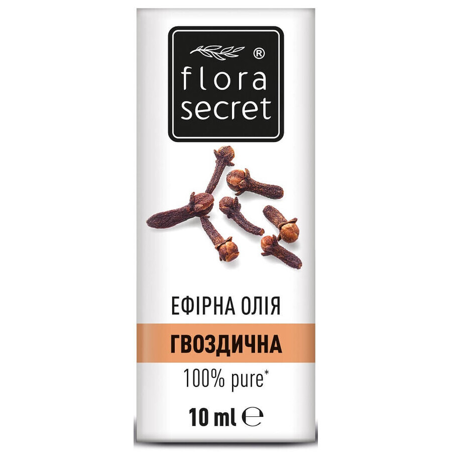 Эфирное масло Flora Secret Гвоздичное 10 мл: цены и характеристики