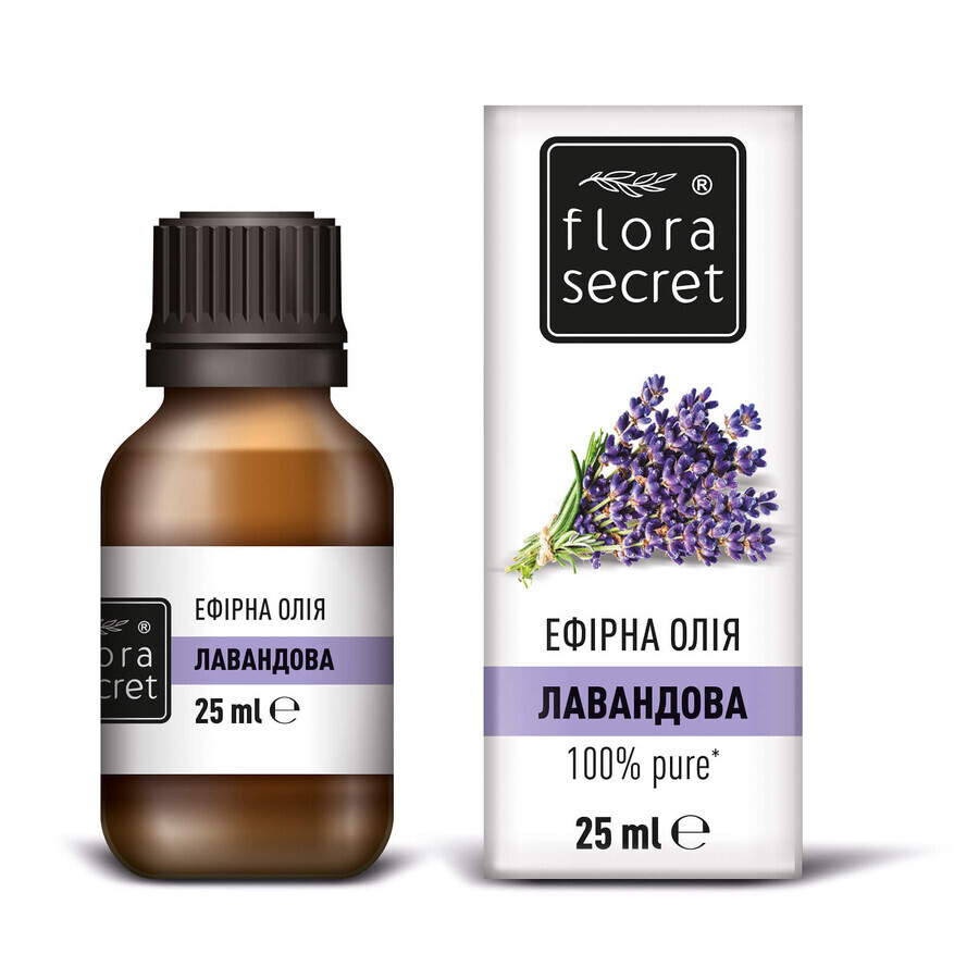 Эфирное масло Flora Secret Лавандовое 25 мл: цены и характеристики