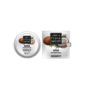 Растительное масло Flora Secret Кокосовое, 28 г