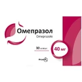 Омепразол 40 мг капсулы, блистер №30