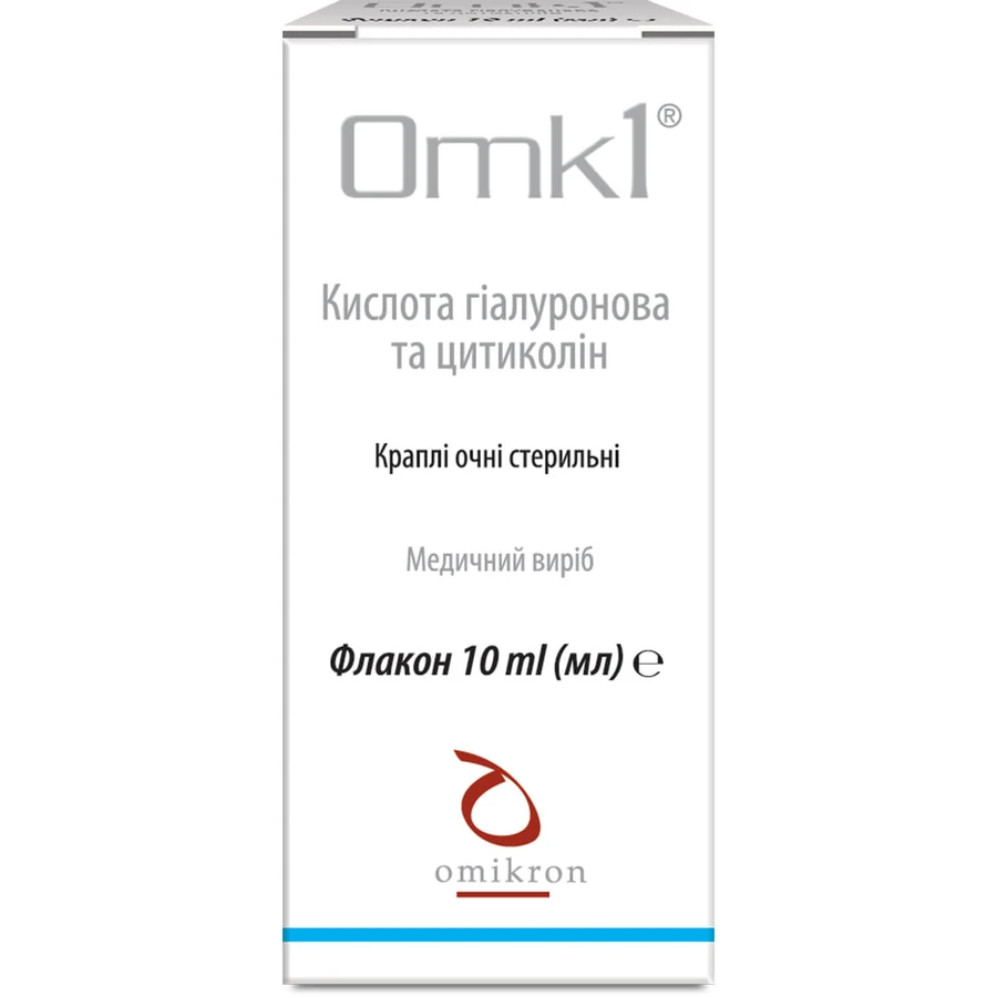 ОМК 1 краплі оч. 10 мл флак.: ціни та характеристики