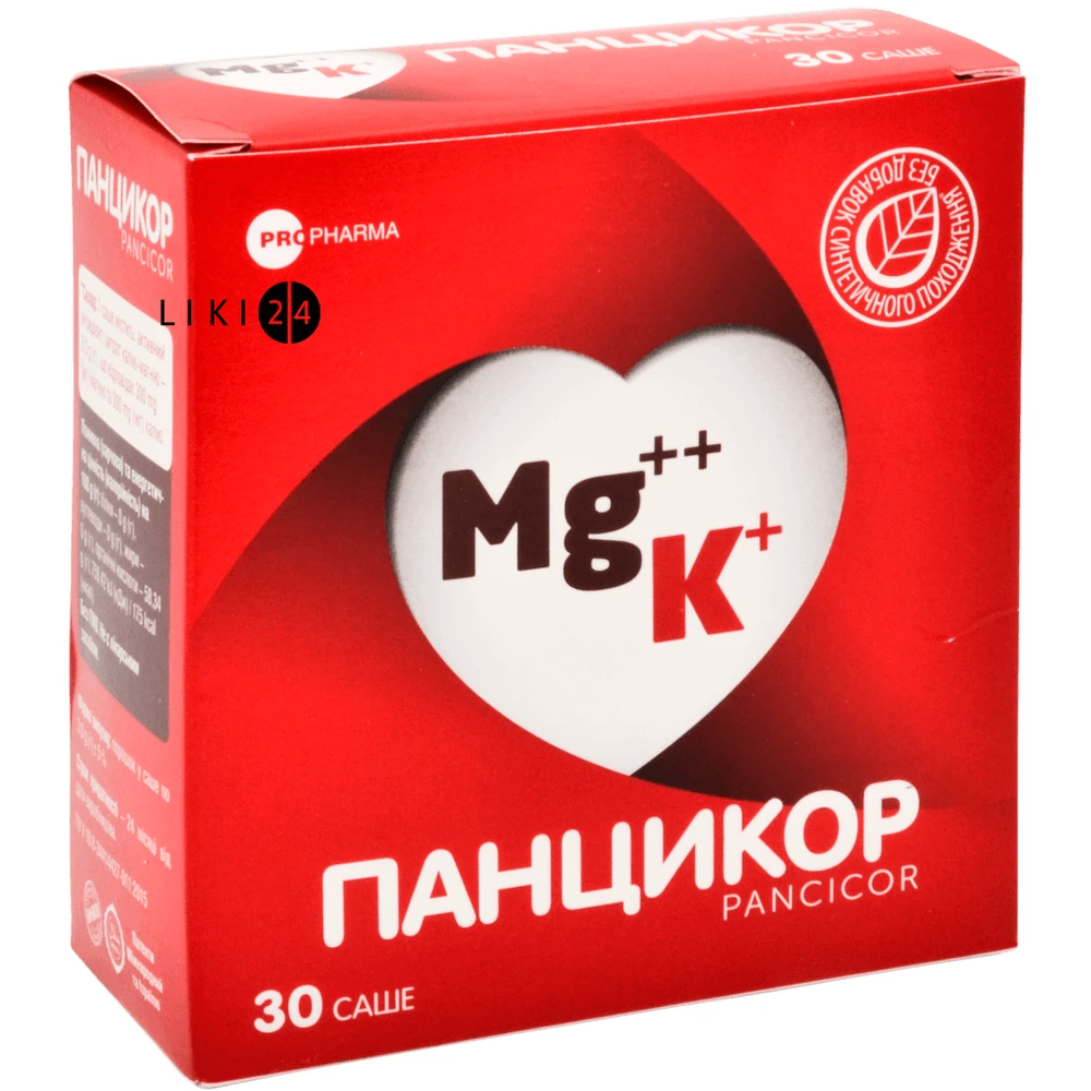 Панцикор пор. саше №30: цены и характеристики