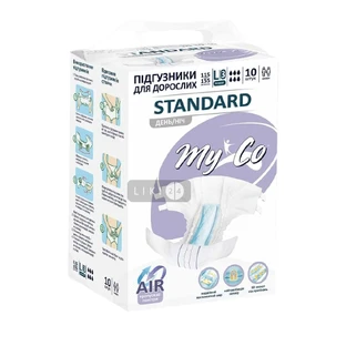 Підгузки для дорослих MyCo Standard L (3) 10 шт