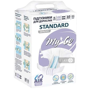Подгузники для взрослых MyCo Standard M (2) 10 шт