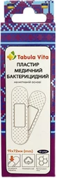 Пластырь бактерицидный Tabula Vita 1,9 см х 7,2 см, на нетканой основе, №10