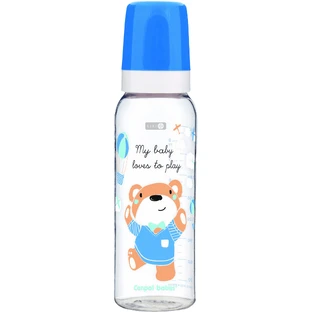 Пляшка Canpol Babies Sweet Fun 250 мл Синя 11/840_blu
