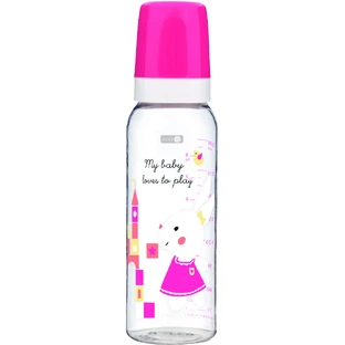 Пляшка Canpol Babies Sweet Fun 250 мл Рожева 11/840_pin