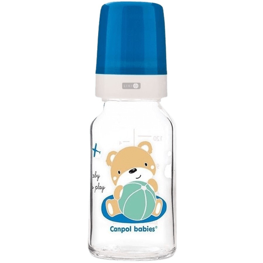 Бутылка стеклянная Canpol Babies 42/602 Sweet Fun 120 мл: цены и характеристики