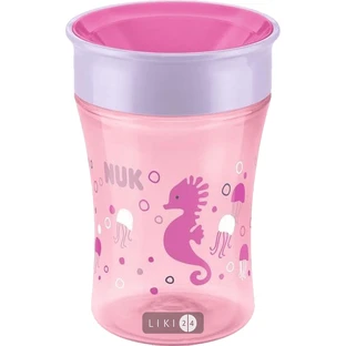 Поильник-непроливайка Nuk Magic 360 с 8 месяцев 250 мл
