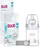 Скляна пляшечка Lovi Diamond Glass Baby Shower boy 150 мл 74/104