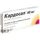 Кардосал 40 мг табл. п/плен. оболочкой 40 мг блистер №28
