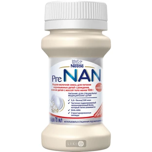 Жидкая молочная смесь Nestle Pre NAN 70 мл