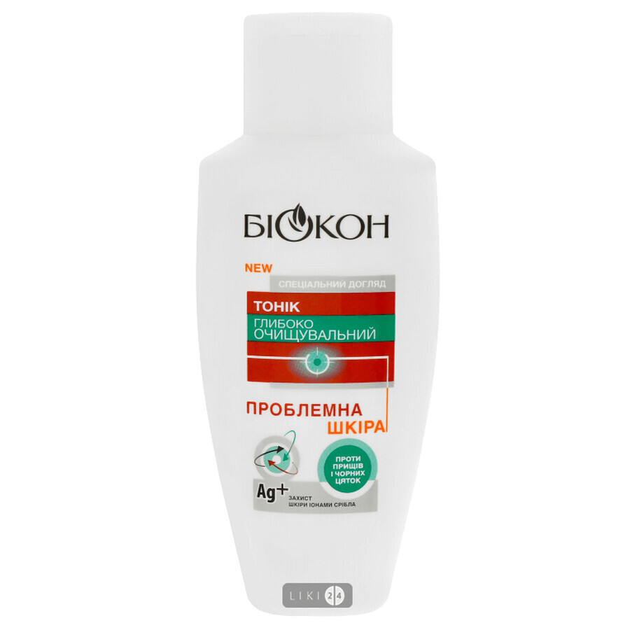 Тоник Биокон Проблемная кожа глубоко очищающий 215 мл: цены и характеристики