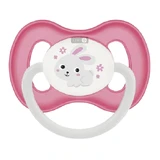 Пустушка Canpol babies Bunny & Company 22/269 6-18 міс.  рож., силіконова симетрична